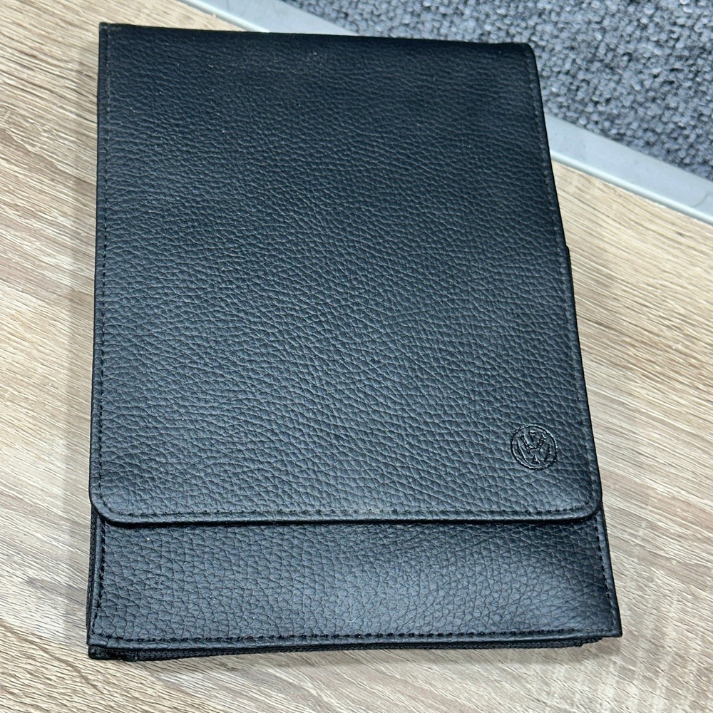 Volkswagen 2011 Jetta Owners Manual Set Black Leather Folio Case OEM